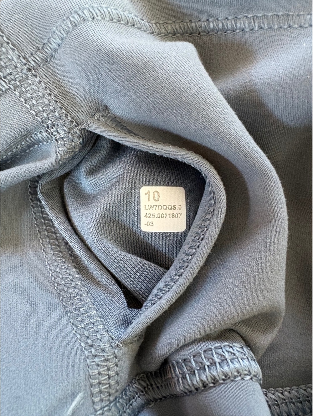 Lululemon Align High Rise 6” Shorts Blue Gray Size 10 - Picture 6 of 6